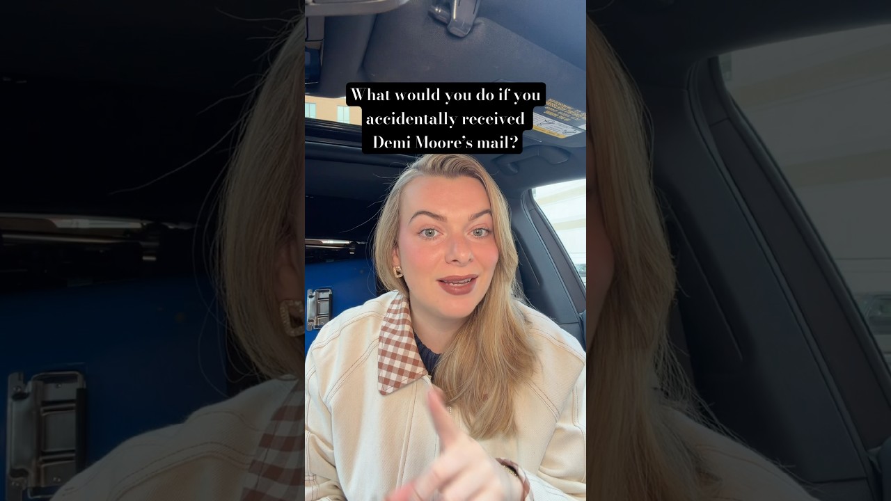 LANCÔME IS SENDING DEMI MOORE’S MAIL TO INFLUENCERS #demimoore #lancôme #marketing